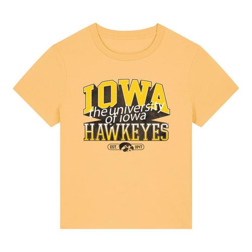 USCAPE Women's Iowa Hawkeyes OC Block Party T-Shirt - Primary Image