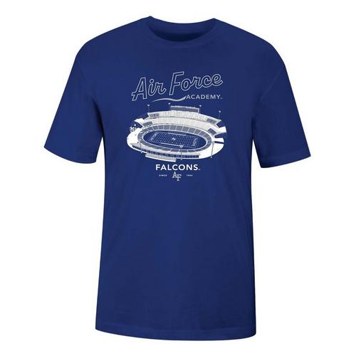 USCAPE Air Force Falcons Social Football T-Shirt - Primary Image