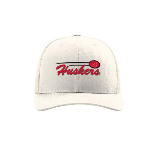 USCAPE Nebraska Cornhuskers Vintage Varsity Adjustable Hat - Primary Image