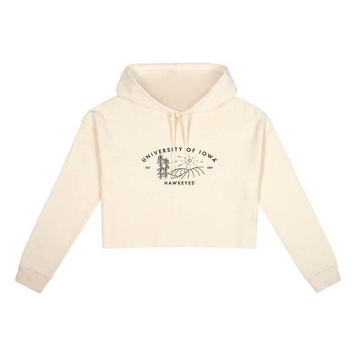 USCAPE Women's Iowa Hawkeyes Grove Long Sleeve Crop - Primary Image