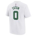 Nike Kids' Boston Celtics Jayson Tatum #0 Icon Edition Name & Number T-Shirt - Thumbnail 1 of 3