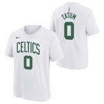 Nike Kids' Boston Celtics Jayson Tatum #0 Icon Edition Name & Number T-Shirt - Thumbnail 3 of 3