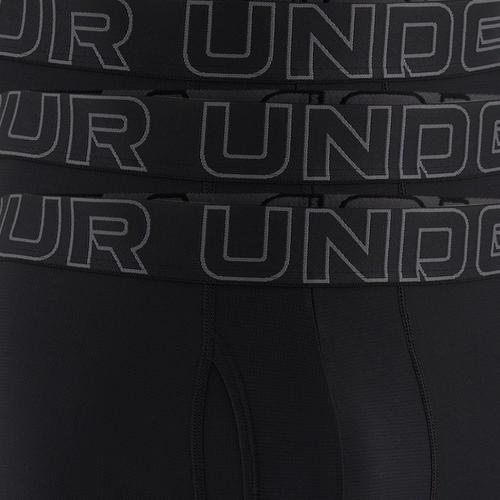 Men's Under Armour Performance Tech Mesh 6" 3 Pack Boxer Briefs - Primary Image