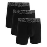 Men's Under Armour Performance Cotton 6" 3 Pack Boxer Briefs - Thumbnail 1 of 7