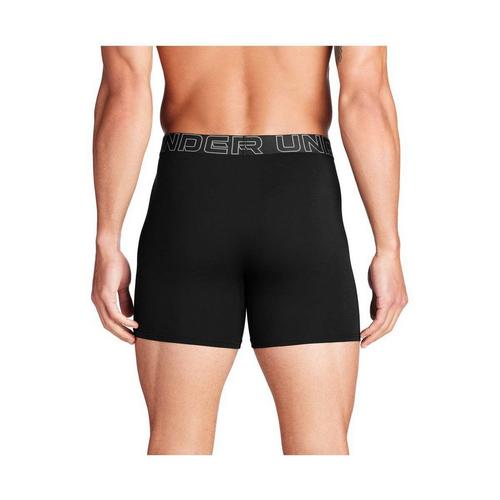 Men's Under Armour Performance Cotton 6" 3 Pack Boxer Briefs - Primary Image