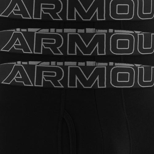 Men's Under Armour Performance Cotton 6" 3 Pack Boxer Briefs - Primary Image
