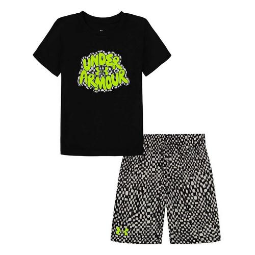 Toddler Under Armour Checkerspot T-Shirt and Shorts Set - Primary Image
