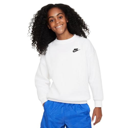 Kids' Nike Sportswear Club Fleece Oversized Crewneck Sweatshirt - Primary Image