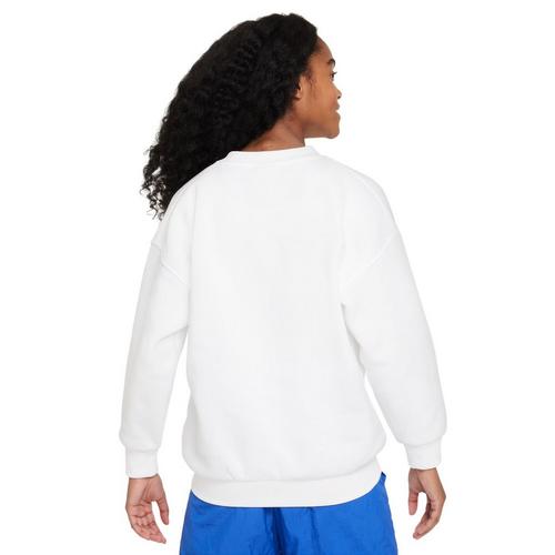Kids' Nike Sportswear Club Fleece Oversized Crewneck Sweatshirt - Primary Image