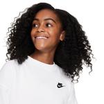 Kids' Nike Sportswear Club Fleece Oversized Crewneck Sweatshirt - Thumbnail 3 of 3