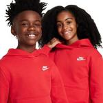 Kids' Nike Sportswear Club Fleece Hoodie - Thumbnail 3 of 5