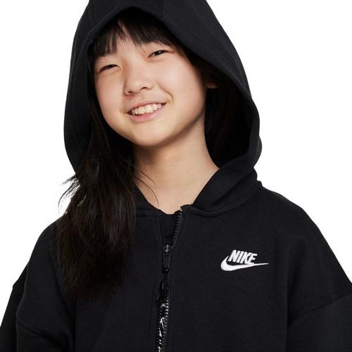 Kids' Nike Sportswear Club Fleece Full Zip Hoodie - Primary Image