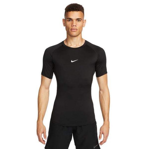 Men's Nike Pro Dri-FIT Tight Compression Shirt Small Black/White