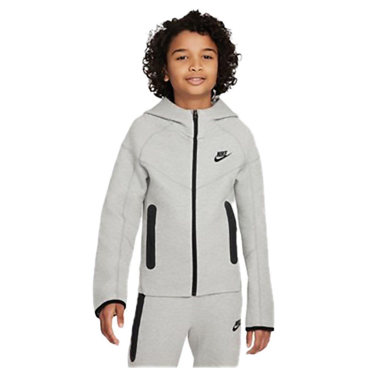 Kids' Nike Sportswear Tech Fleece Full Zip Hoodie | SCHEELS.com