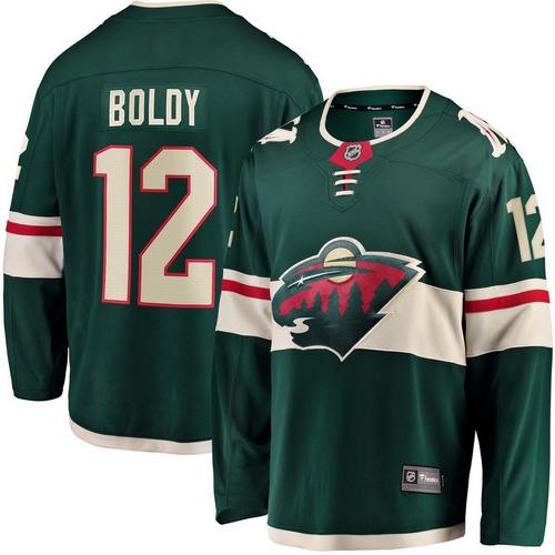 Fanatics Minnesota Wild Matt Boldy #12 Breakaway Jersey - Primary Image