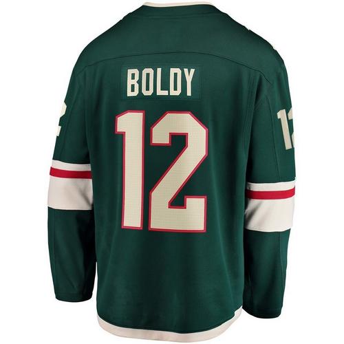 Fanatics Minnesota Wild Matt Boldy #12 Breakaway Jersey - Primary Image