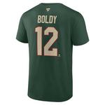 Fanatics Minnesota Wild Matt Boldy #12 Name & Number T-Shirt - Thumbnail 1 of 2