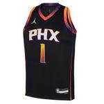 Nike Kids' Boys Phoenix Suns Devin Booker #1 Statement Jersey - Thumbnail 2 of 3