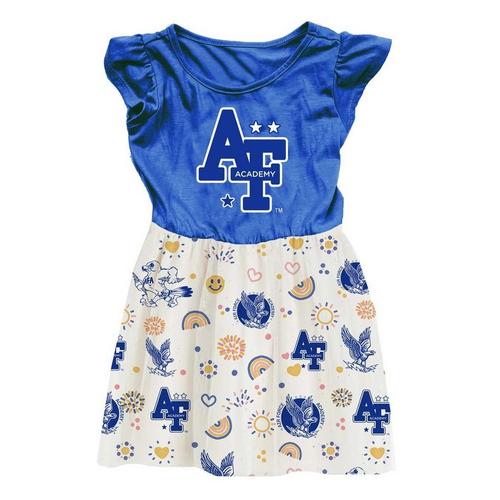 Wes and Willy Baby Girls' Air Force Falcons Princess Dress - Primary Image