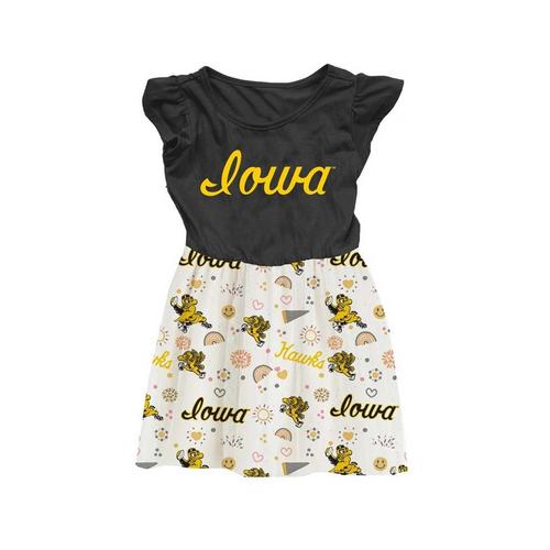 Wes and Willy Baby Girls' Iowa Hawkeyes Princess Dress - Primary Image