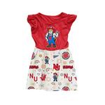 Wes and Willy Toddler Girls' Nebraska Cornhuskers Princess Dress - Thumbnail 1 of 2