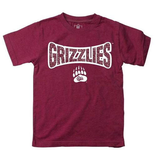 Wes and Willy Kids' Montana Grizzlies Team Basic T-Shirt - Primary Image
