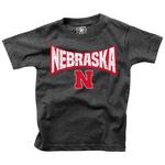 Wes and Willy Kids' Nebraska Cornhuskers Team Basic T-Shirt - Thumbnail 1 of 2