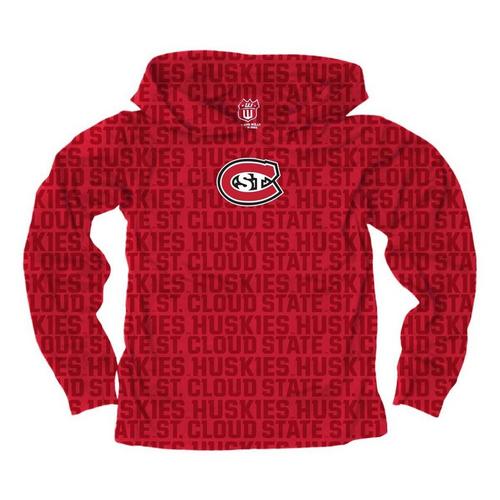 Wes and Willy Toddler St. Cloud State Huskies All-Over Print Hoodie - Primary Image