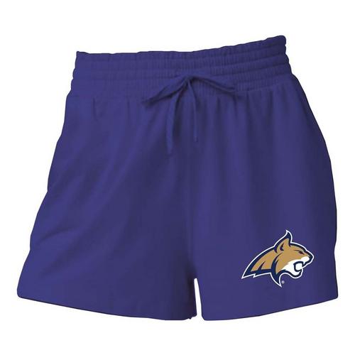 Wes and Willy Girls' Montana State Bobcats Splash Shorts - Primary Image