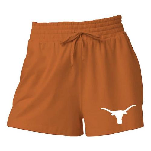 Wes and Willy Girls' Texas Longhorns Splash Shorts - Primary Image