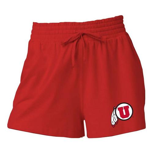 Wes and Willy Girls' Utah Utes Splash Shorts - Primary Image