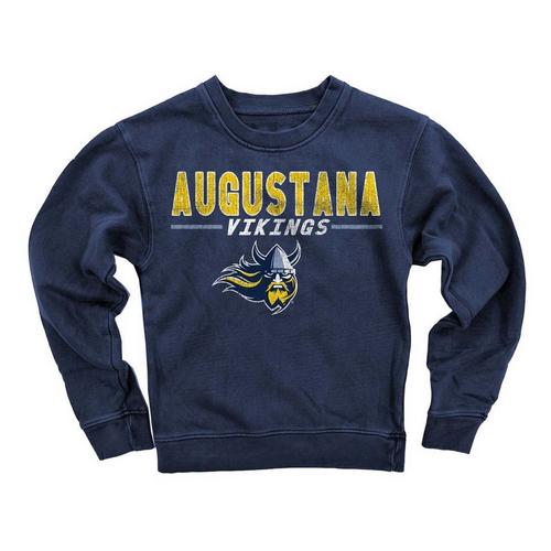 Wes and Willy Girls' Augustana Vikings Fleece Crew - Primary Image