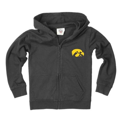 Wes and Willy Girls' Iowa Hawkeyes Zippy Full Zip - Primary Image