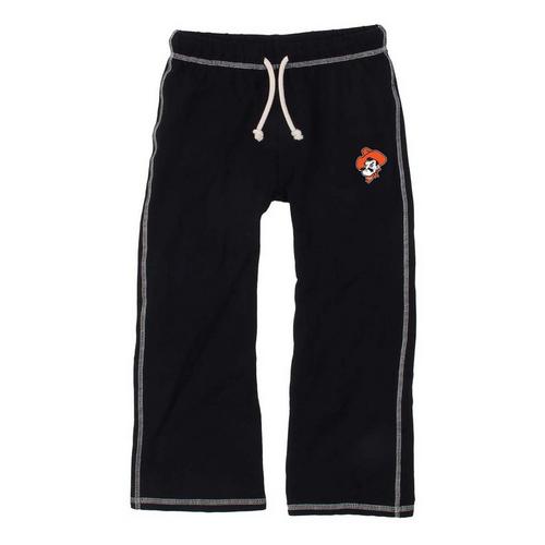 Wes and Willy Girls' Oklahoma State Cowboys French Sweatpants - Primary Image