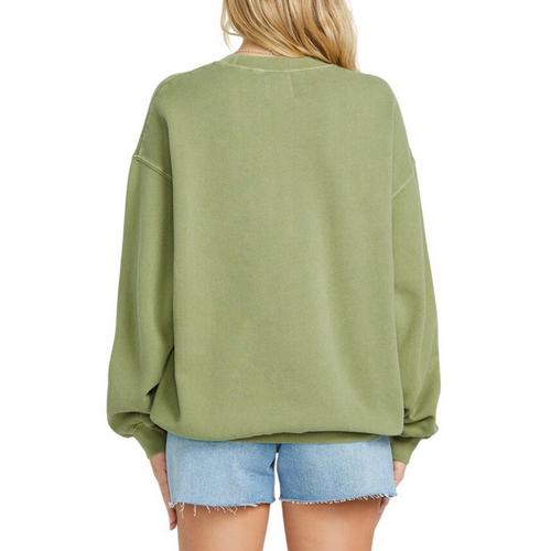 Women's Billabong Ride In Oversized Crewneck Sweatshirt - Primary Image