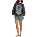 Women's Billabong Ride In Oversized Graphic Crewneck Sweatshirt - Thumbnail 3 of 5