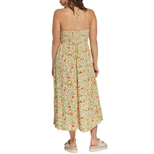 turquoise halter neck dress Dilemma Halter Maxi Dress