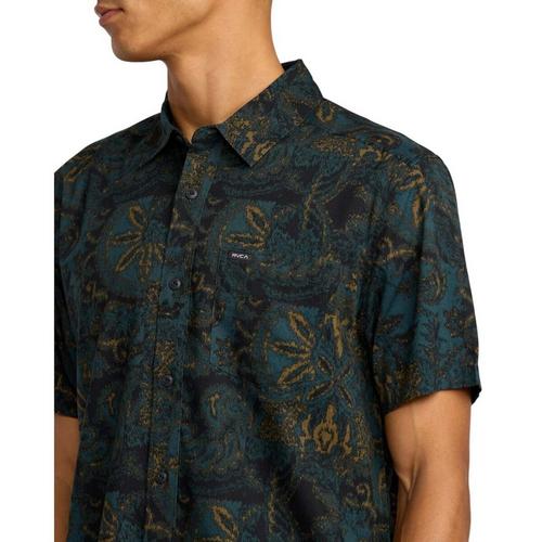 Men's RVCA Sunup Button Up Shirt - Primary Image
