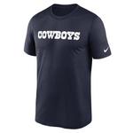 Nike Dallas Cowboys Legend Wordmark T-Shirt - Thumbnail 1 of 2