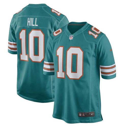 Nike Miami Dolphins Tyreek Hill #10 Throwback Game Jersey - Primary Image