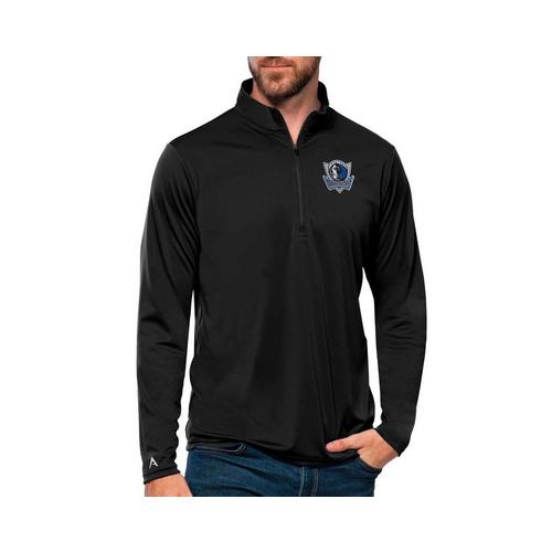 Antigua Dallas Mavericks Brushed Metallic Tribute Long Sleeve 1/4 Zip - Primary Image