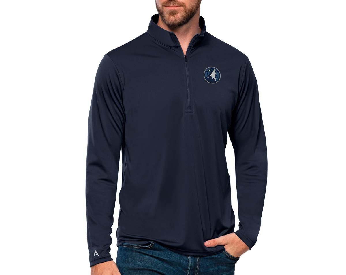 Antigua Minnesota Timberwolves Tribute 1/4 Zip