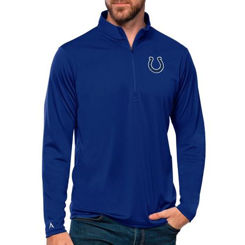 Antigua Indianapolis Colts Tribute Long Sleeve 1/4 Zip - Primary Image