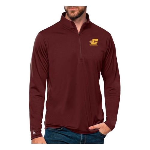 Antigua Central Michigan Chippewas Tribute Long Sleeve 1/4 Zip - Primary Image
