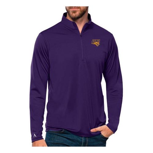 Antigua Northern Iowa Panthers Tribute Long Sleeve 1/4 Zip - Primary Image