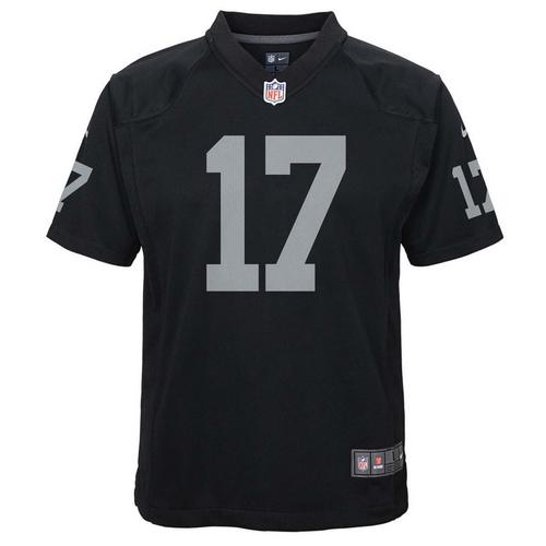 Nike Kids' Las Vegas Raiders Davante Adams #17 Home Jersey - Primary Image