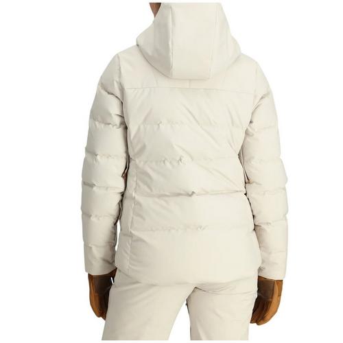 Women's Outdoor Research Snowcrew Down Hooded Puffer Jacket - Primary Image
