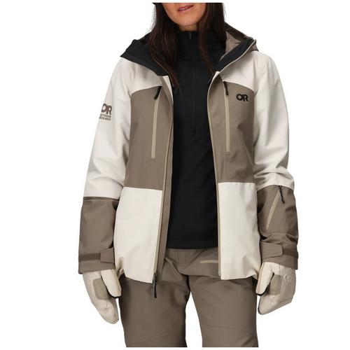 Women's Outdoor Research Powderverse Hooded Jacket - Primary Image
