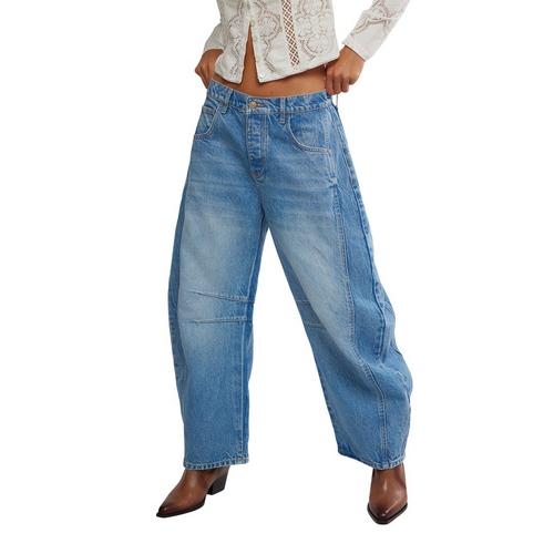 Women's Free People Good Luck Relaxed Fit Barrel Jeans