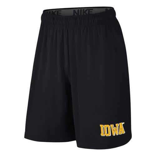 Nike Kids' Iowa Hawkeyes Team Fly Shorts - Primary Image